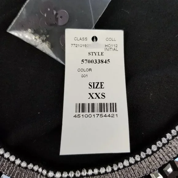 White House Black Market Jewel Neck Chemise Dress - Picture 2 of 12